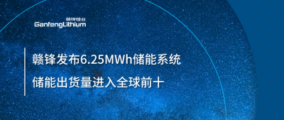 ESIE2025圓滿收官！贛鋒全新6.25MWh儲能系統(tǒng)成焦點，儲能出貨量進入全球前十